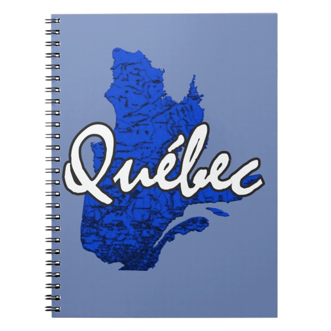 Quebec Spiral Notebook (Front)