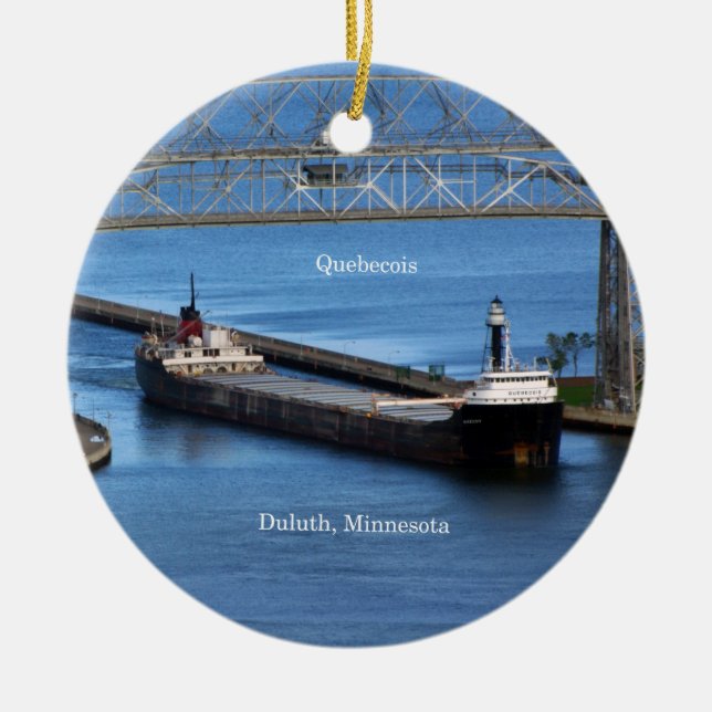 Quebecois Duluth ornament (Front)