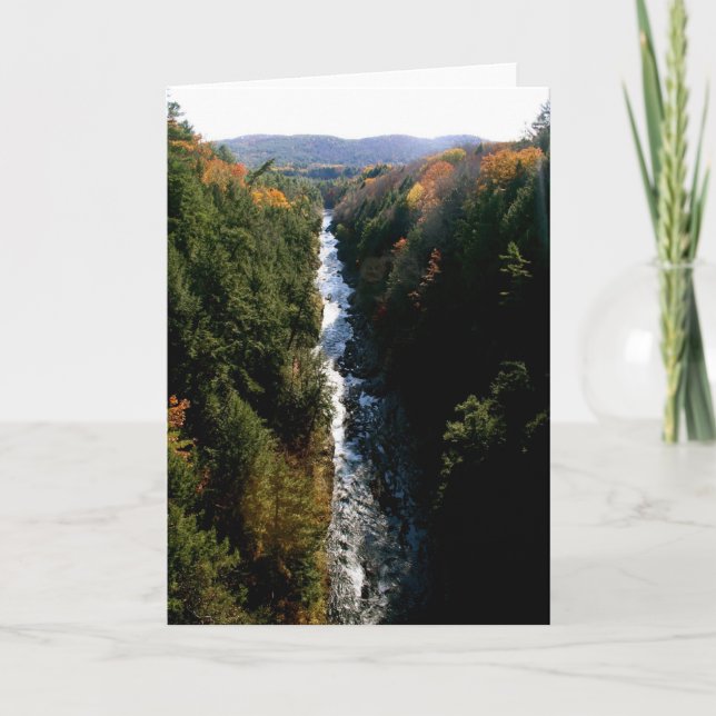 Quechee Gorge Card (Front)