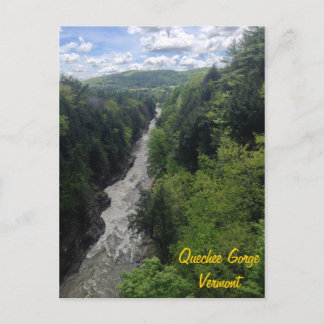 Quechee Gorge, Vermont Postcard