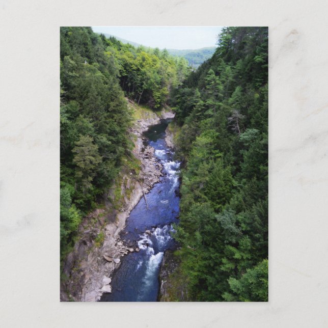 Quechee Gorge, Vermont Postcard (Front)