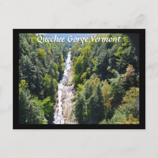 Quechee Gorge,Vermont - Postcard