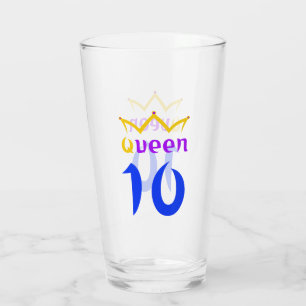 Queen 10 glass