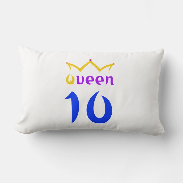 Queen 10 lumbar cushion (Front)