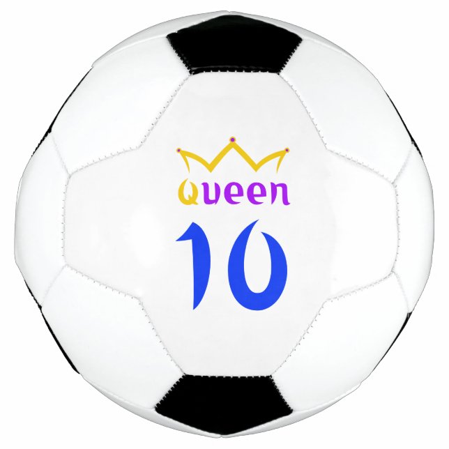 Queen 10 soccer ball (Front)