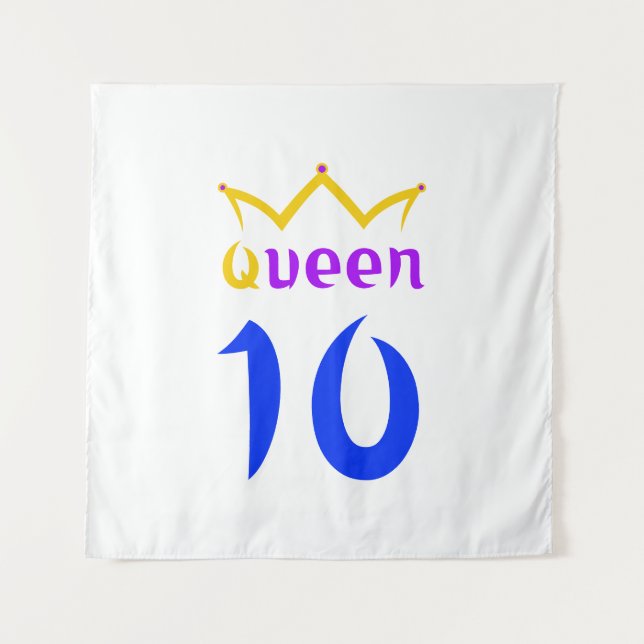 Queen 10 tapestry (Front)