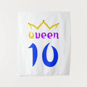 Queen 10 tapestry