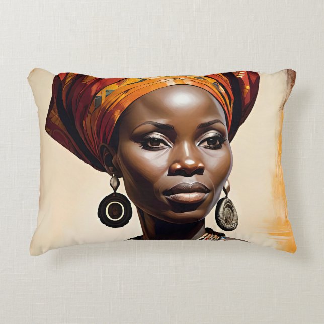 Queen 2 Accent Pillow (Front)