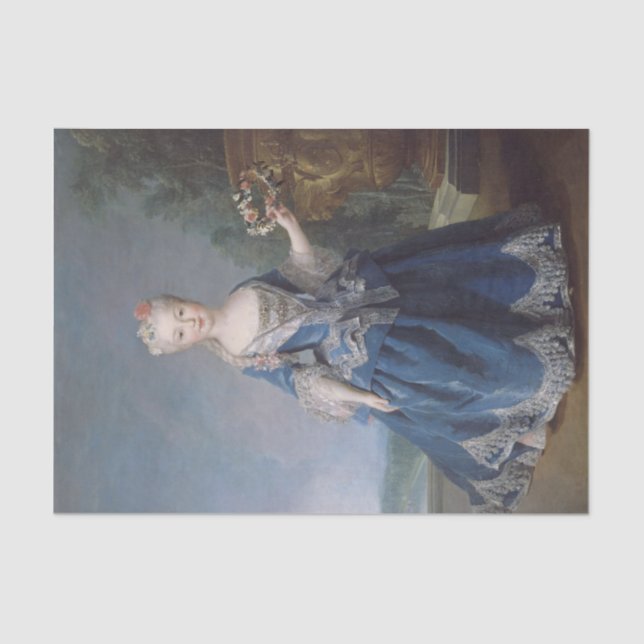 Queen 3 decoupage tissue paper (Front)