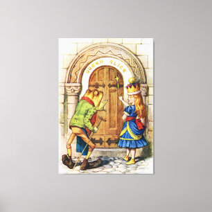 Queen Alice, from Alice Through the Looking Glass Canvas Print