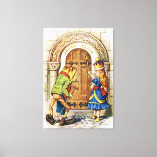 Queen Alice, from Alice Through the Looking Glass Canvas Print