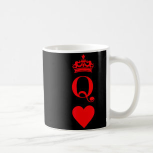 Queen & King Cards Shirt For Valentine Matchin Coffee Mug