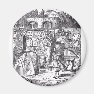 Queen and Alice Magnet