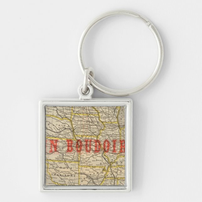 Queen and Crescent Route 2 Key Ring (Front)