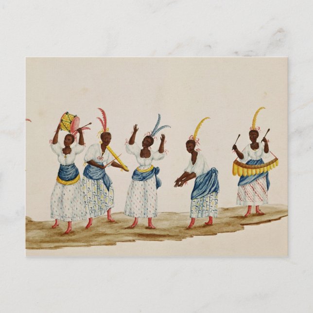 Queen and her Suite Postcard (Front)