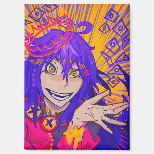 Queen anime magnet