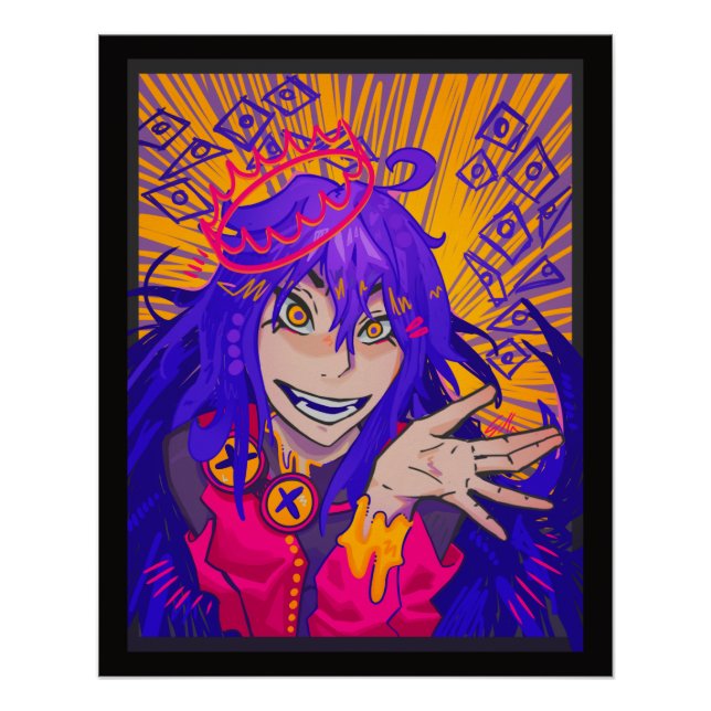 Queen anime poster (Front)