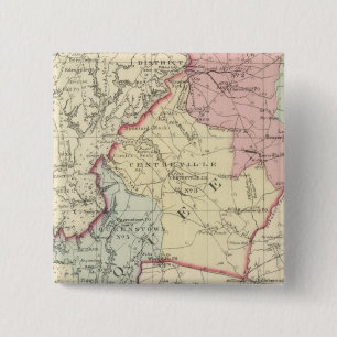 Queen Anne 15 Cm Square Badge