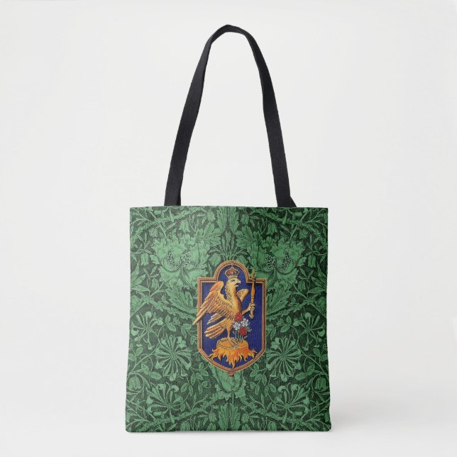 Queen Anne Boleyn Royal Falcon Badge Tote Bag (Front)