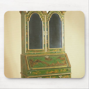 Queen Anne bureau cabinet with ball feet, c.1710 Mouse Pad