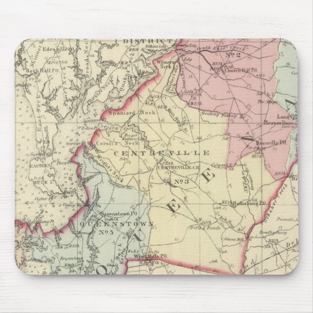 Queen Anne Mouse Pad (Front)