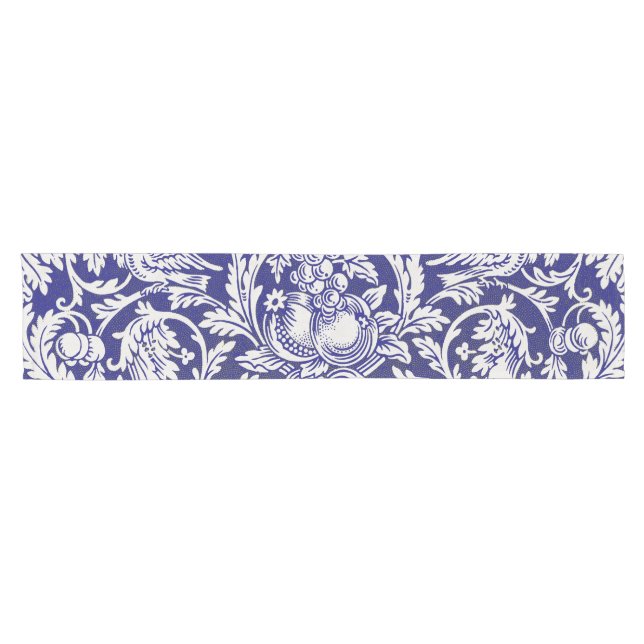Queen Anne Pattern, William Morris Short Table Runner (Horizontal)