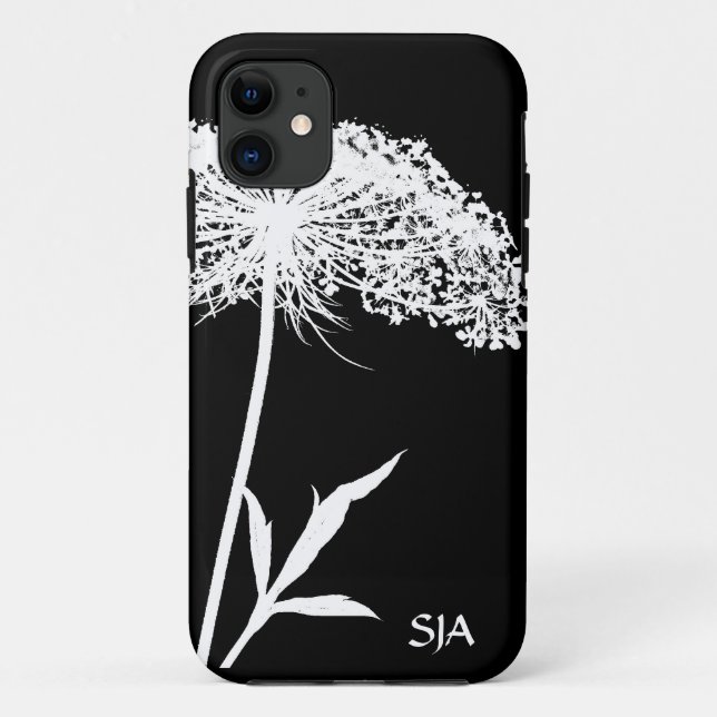 Queen Anne's Lace Design iPhone 5 Case (Back)