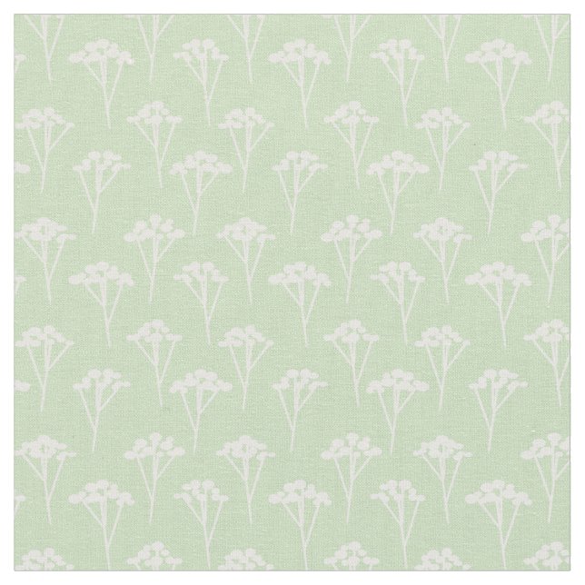 Queen Anne's Lace fabric (Close Up)