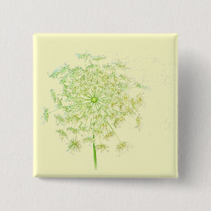 Queen Anne's Lace Gifts and Favours 15 Cm Square Badge