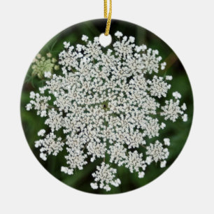 queen anne's lace - Joy Ceramic Tree Decoration