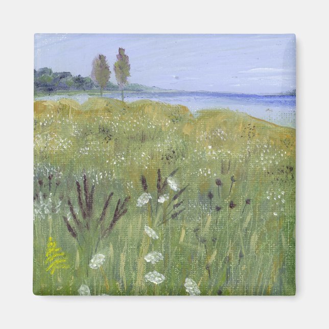 Queen Anne's Lace Magnet (Front)