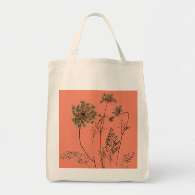 Queen Anne's Lace on a Bag (Front)