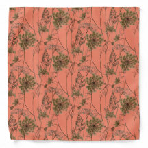 Queen Anne's Lace on a Bandanna