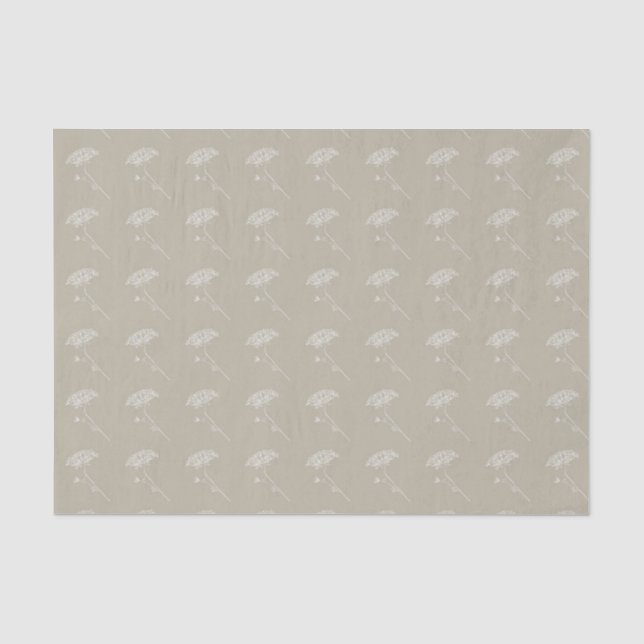 Queen Anne's Lace Pattern  Tissue Paper (Front)