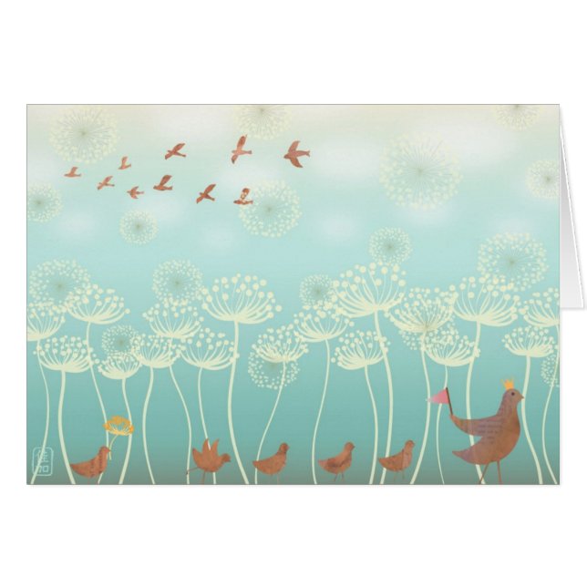 Queen Anne's School Day (Summer) Blank Card (Front Horizontal)