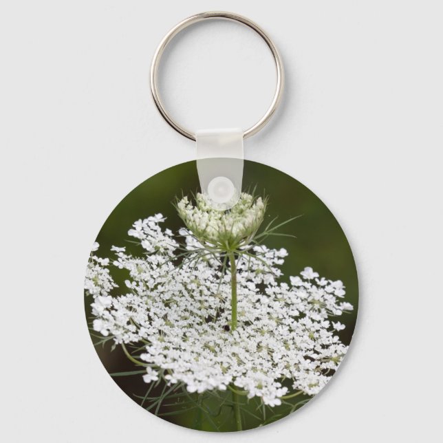 Queen Ann's Lace Key Ring (Front)