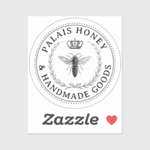 Queen Bee Apiary Product Honey Logo Wreath Crown