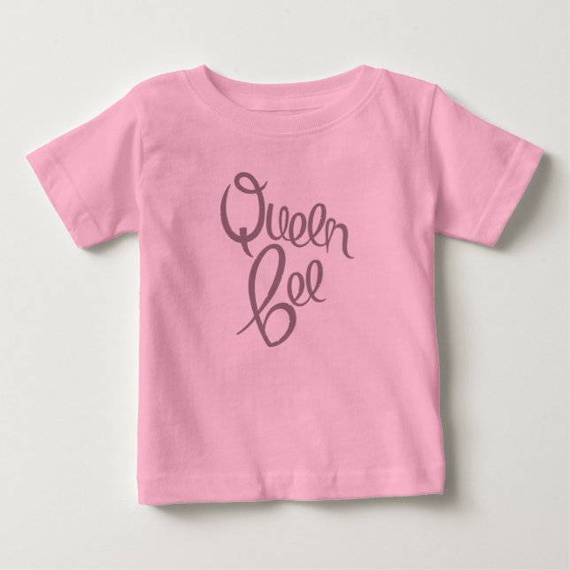 Queen Bee -  Baby Tutu T-Shirt (Front)
