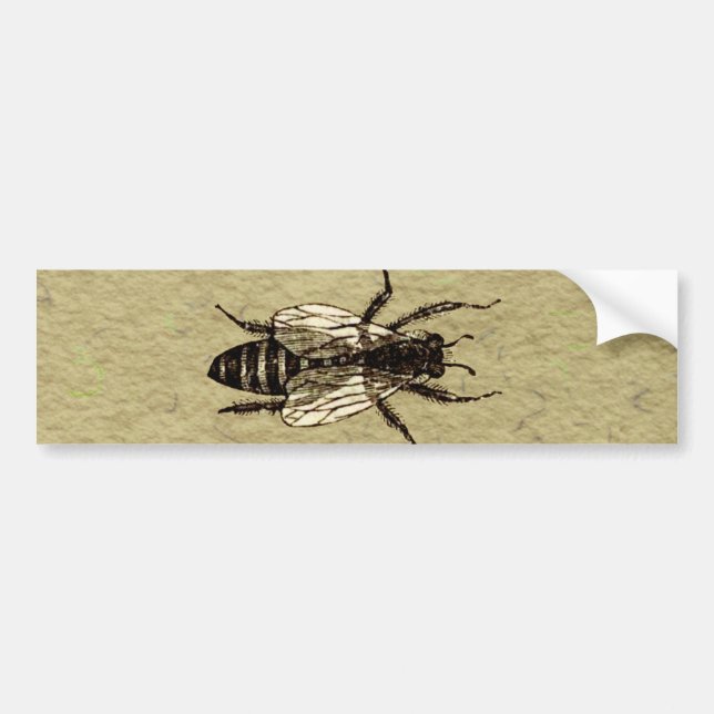 Queen Bee Bumper Sticker (Front)