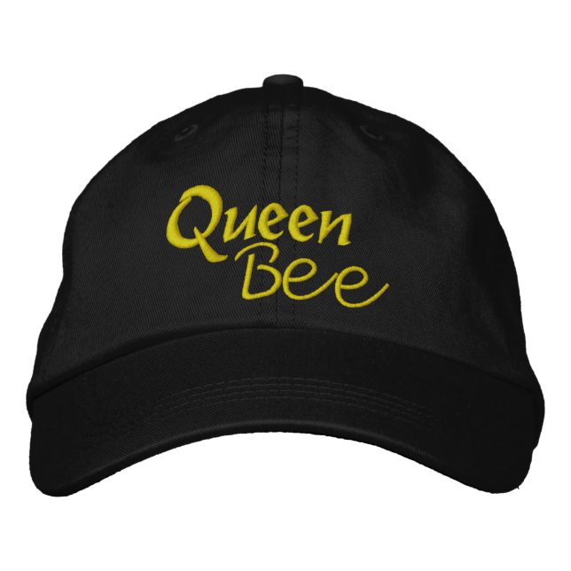 Queen Bee by SRF Embroidered Hat (Front)