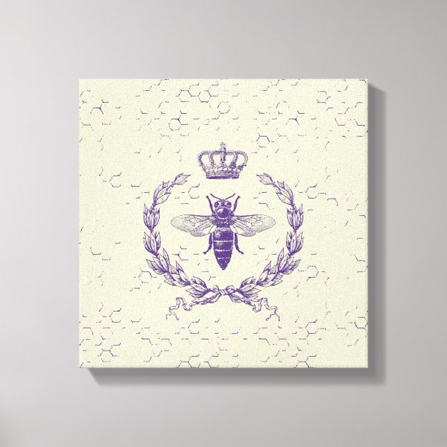 Queen Bee Canvas Print (Front)