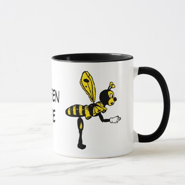 Queen Bee Ceramic Mug (Right)