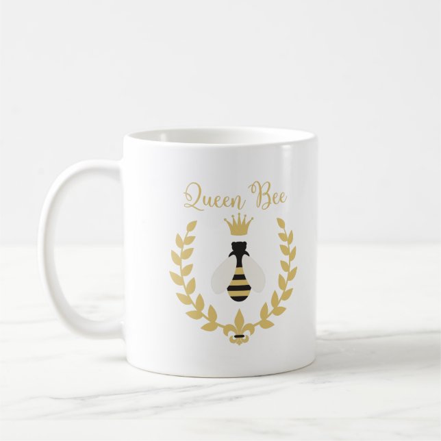 Queen Bee Coffee Mug (Left)