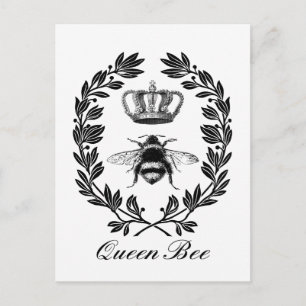Queen Bee Collection by ThePreciousPast Postcard