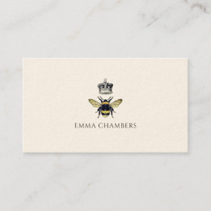 Queen Bee Crown Calling Cards