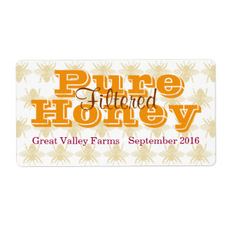 Queen Bee Filtered Honey Jar