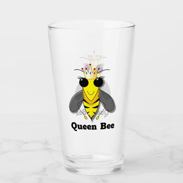 Queen Bee Glass (Front)