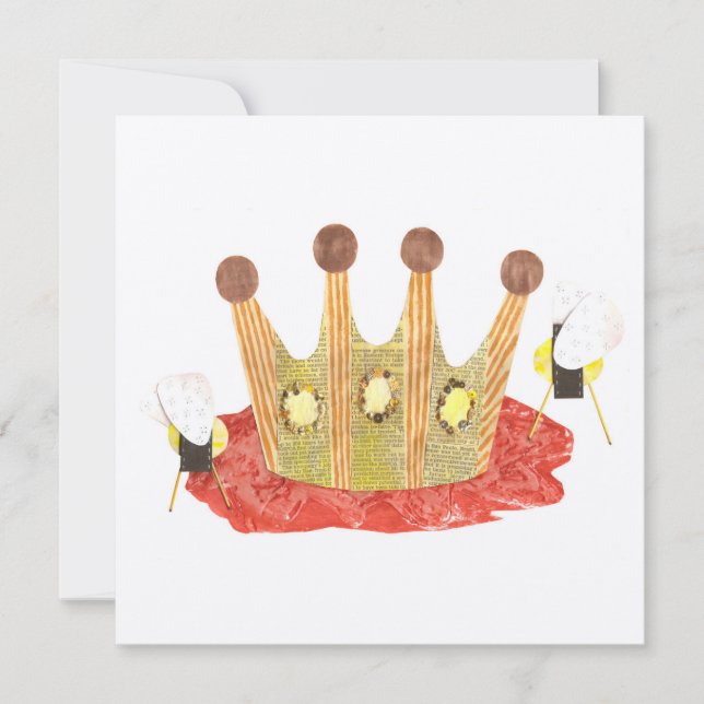 Queen Bee Invitation (Front)