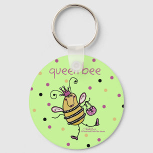 Queen Bee Key Ring