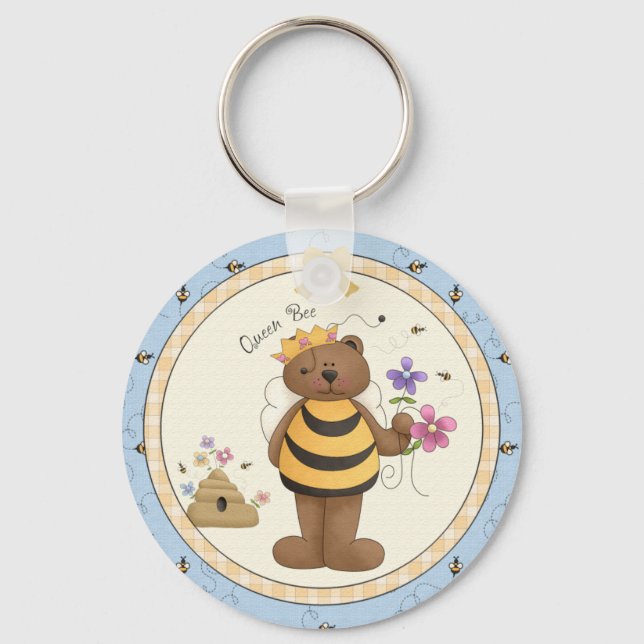 Queen Bee - Keychain (Front)